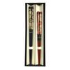 Nakano Lacquered Chopsticks with Washi Paper Set of 2 Easy to Wakasa Lacquered Made in Japan Decoration, Hana-Kikko Pattern, Pairs, Non-Slip Finish,