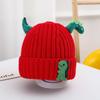 Baby Hat Autumn and Winter Cute Super Cute Boys Wool Hat Winter Warm Ear Protection Girls Pullover Baby Knitted Hat