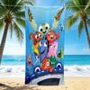 1Pc Nemo Adventure Beach Towel, Quick Dry, Multi-Use for Beach Pool Gym Yoga Home Travel, Christmas, Halloween, Xmas Gift S929351