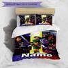 3pcs Duvet Cover Set (1*Duvet Cover + 2*Pillowcase, Without Core), Custom Name The Legend of Zelda Pattern Bedding Set, Home Bedroom Decor Gift