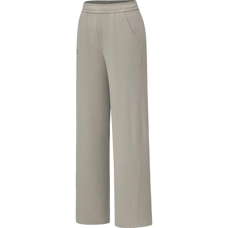 Anta Women s Free Series Thickened Wide-Leg Pants M