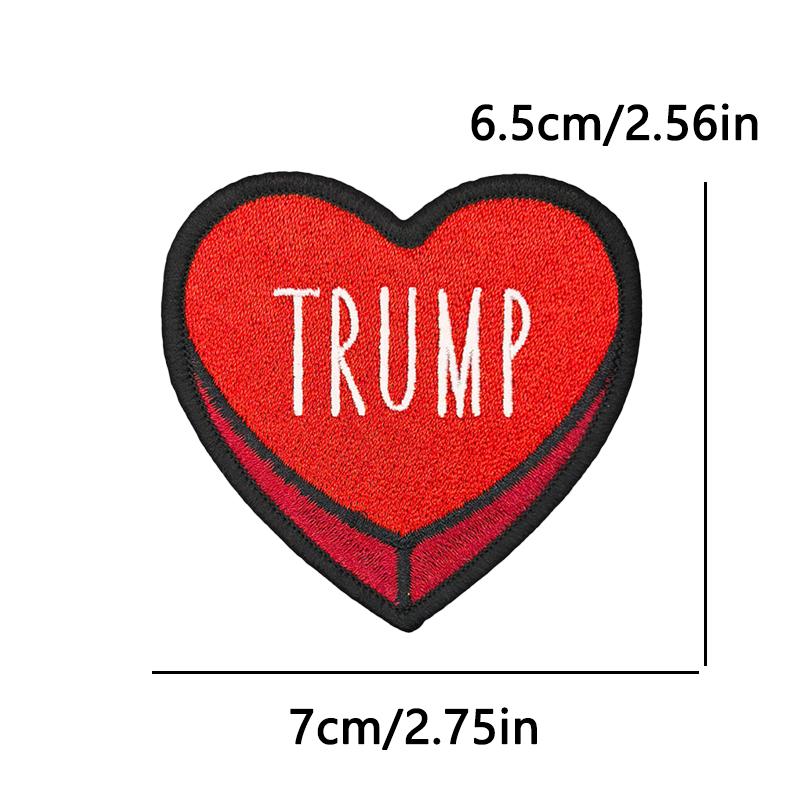 10pcs /Lots Pink Horse Heart Patch Pattern Letter Slogan Embroidered Patches Jackets Hats Backpack Sew Badges Iron On Patches Diy 