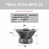 Long-Edge Dovetail Cutter Holder for XCET3004 Milling: 55°, 60°, 75° V-Groove & Disc Bottom Cleaning
