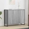 Side Cabinet Grey Sonoma 96.5 X 30 X 75 Cm Particleboard
