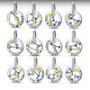 Charms Copper Luminous 12 Constellation Product Series Suitable For Bracelet Do-It-Yourself Women'S Pendant Charms For Jewelry Designing