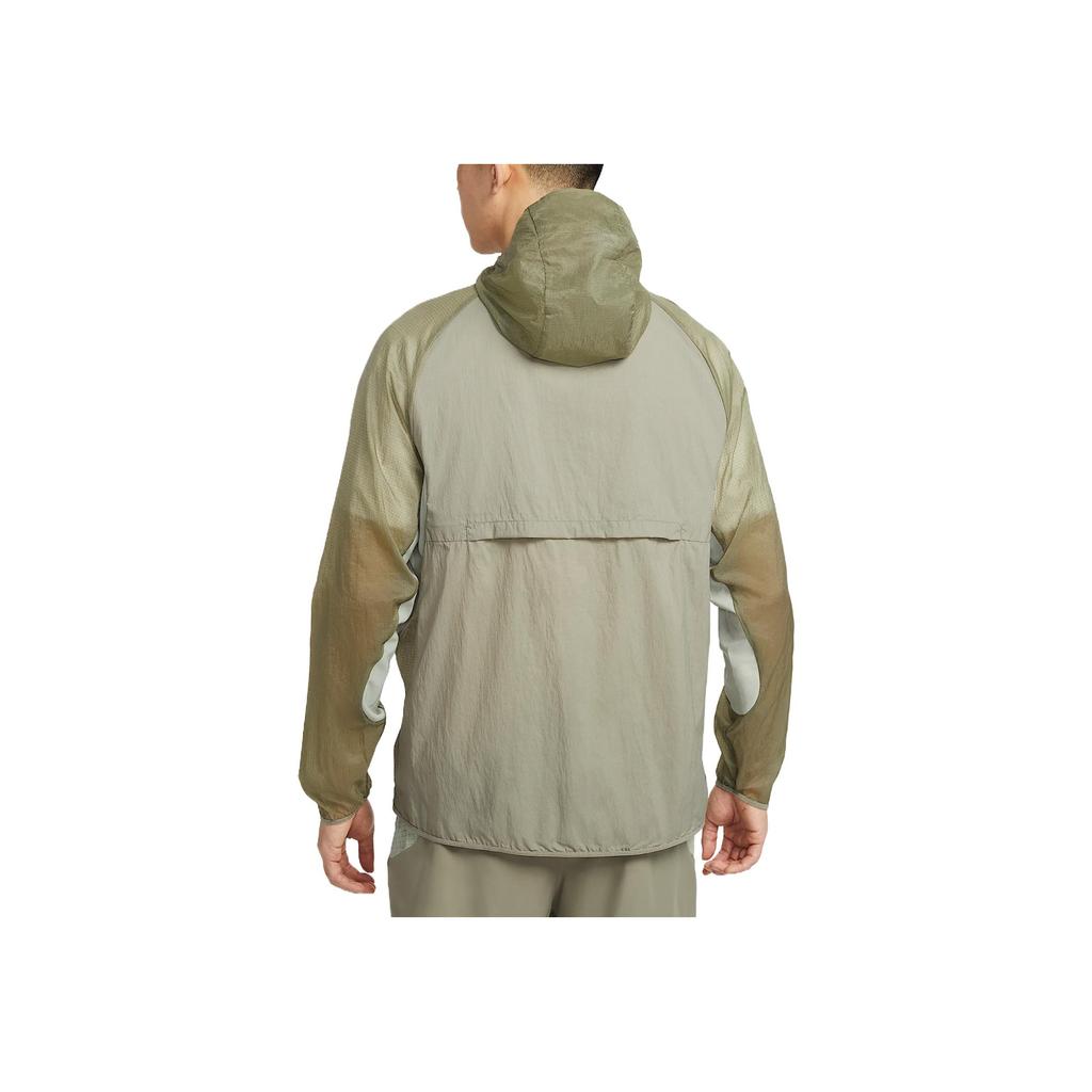 Nike Trail Aries Bequeme Stilvolle Minimalistische Vielseitige Einfarbige Jacke Herren Jacke Grün FN4003-320