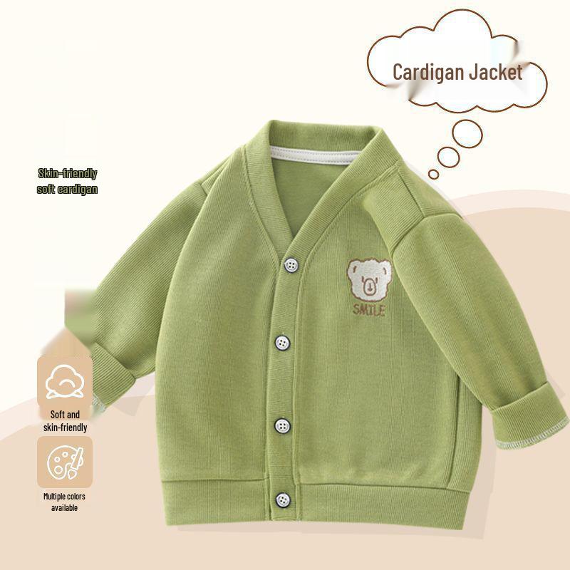Minnie Fleece Cardigan: Warm Spring/Autumn Jacket for Infants and Toddlers