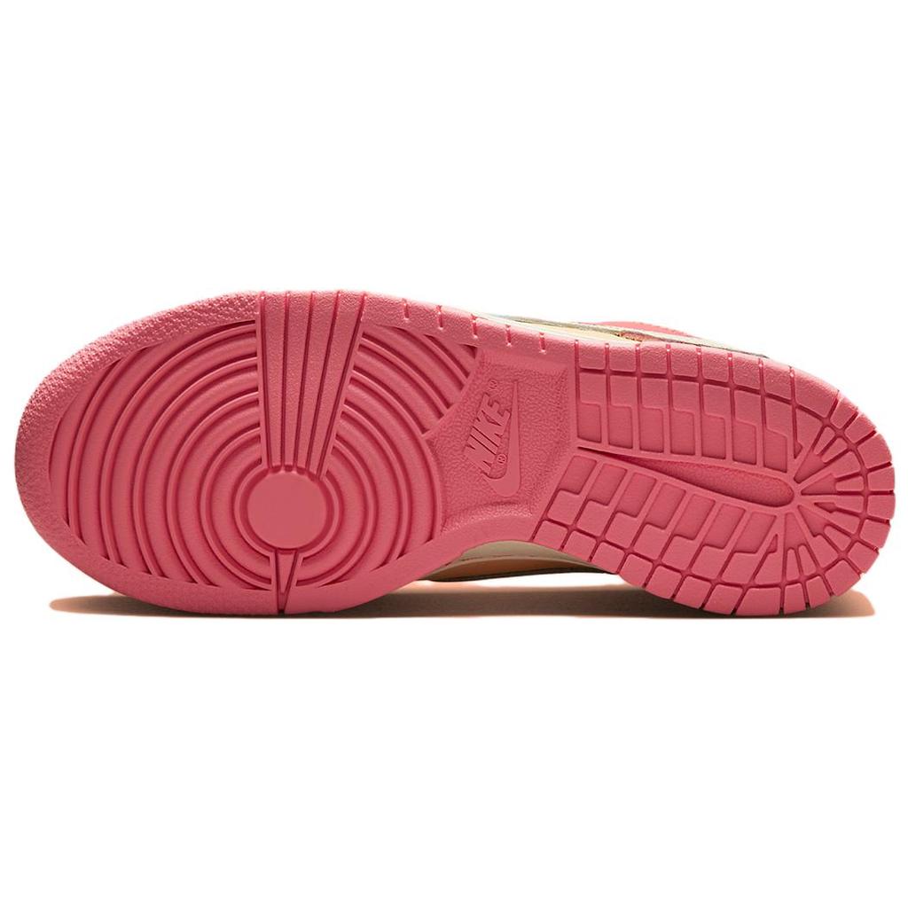 New Nike Kids Dunk Low 'Strawberry/Peach Cream' Sneakers DH9765-200