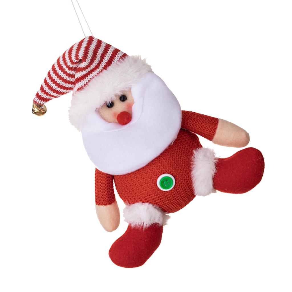 Christmas Tree Decorations Santa Claus Pendant Desktop Pendant Reindeer Hanging Ornaments For Home Party Indoor Outdoor