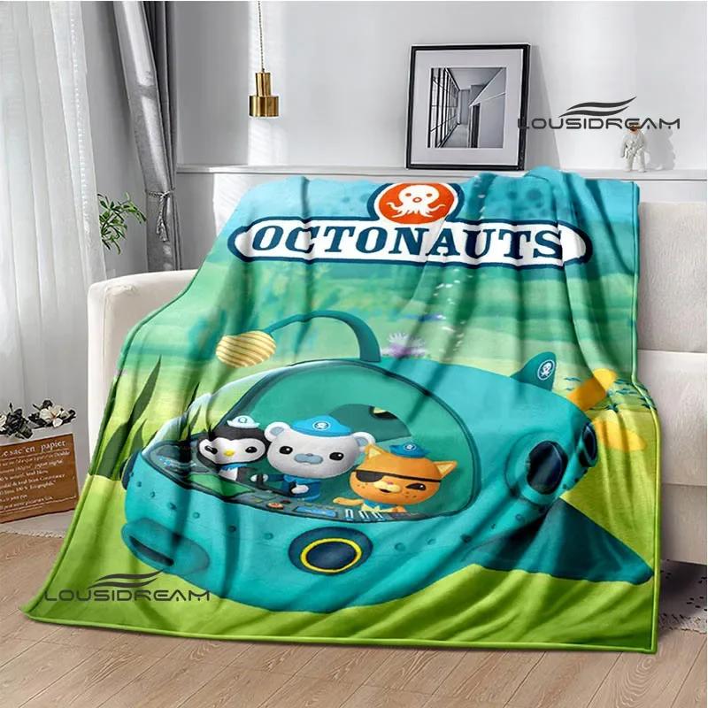 

The Octonauts cartoon Printed Blanket Children Warm Blanket Flannel Soft Comfortable Blanket Home Travel Blanket Birthday Gift 75cmx90cm