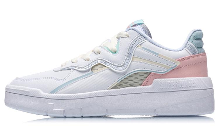 Li Ning Wave SPWV Lite Slip Resistant Abrasion Resistant Low top Skateboard Shoes Women s Salt Powder AGCR048-3 37
