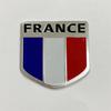 Versatile Metal Badge Sticker: Personalized Decorative Car Accessory for US, UK, Germany, France, Russia, Italy.