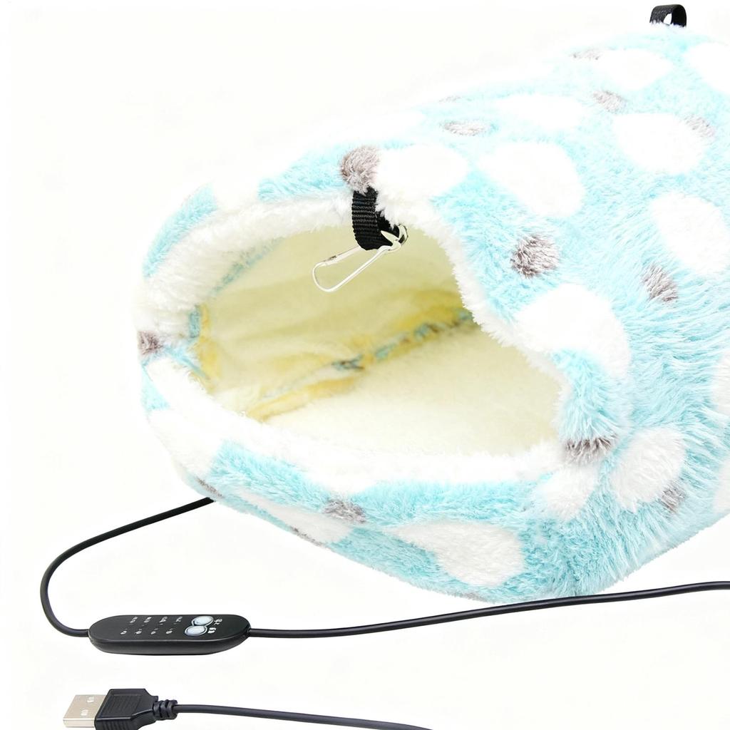 Vogelkäfig Heizung Plüsch Höhlenbett Haustierbedarf Winter Warm Vogelbett für Unzertrennlichen Sittich Kanarienvogel Hase Meerschweinchen Chinchilla Sittich