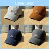 Cotton Embroidered Baseball Cap For Men Women Sunshade Sun Protection