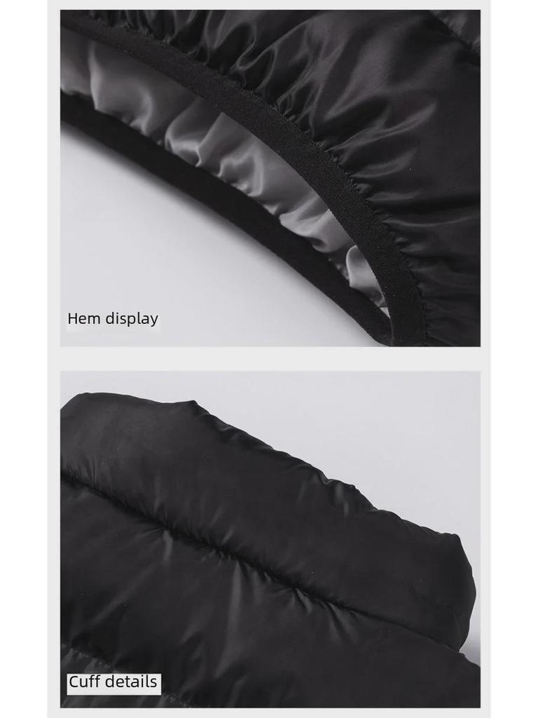 Men's Winter Stand Collar Down Cotton Running Jacket 2023