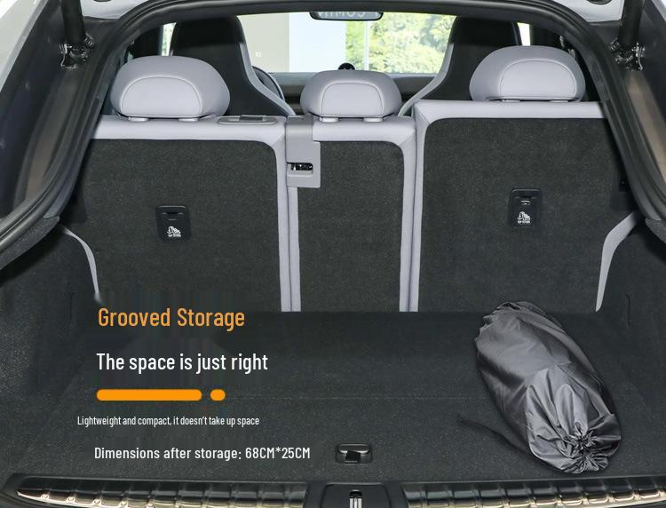 NIO EC6 Car Mattress: Automatic Inflatable Rear Seat & Trunk Sleeping Pad
