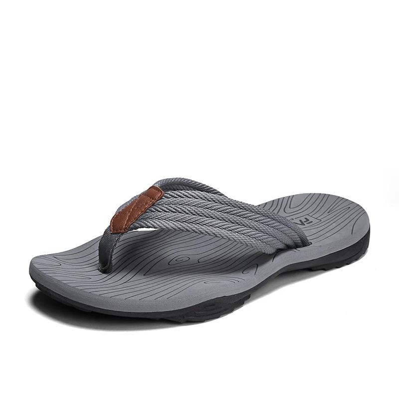 Men Slippers Summer Flip Flops Brand Fashion Outdoor Comfortable Casual Slides Shoes Non-slip Beach Sandals 6 Color