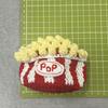 Handmade Crochet Water Bottle Carrier Fruit Shaped Water Cup Mesh Bag  On-the-Go Drinks