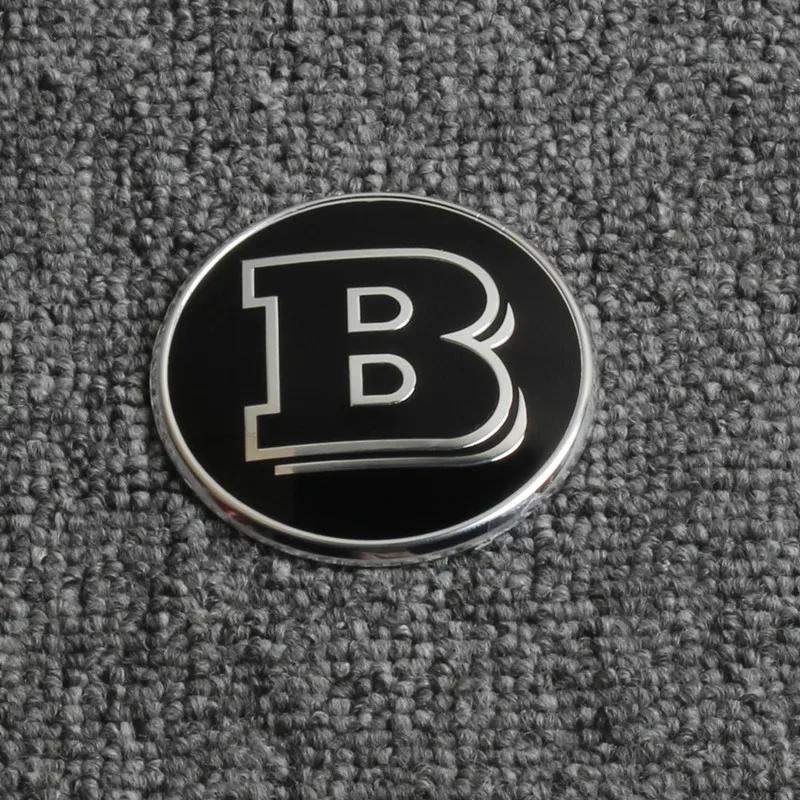2025 Hot For Benz 1PCS 52/58/73mm Maybach BRABUS Steering Wheel Badge Emblem Decorative Sticker For Mercedes Benz GLA C E S Clas
