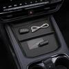 Lower Console Storage Insert for Cars, Flexible Rubber Tray with Taller Edges, Patterned Base and Divider Design for Small Daily Carry Items