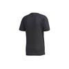 Adidas Logo Graphic Round Neck Sports T-Shirt Men Tops Black FK1418