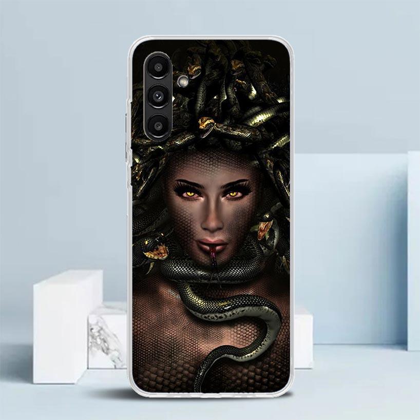 Medusa Greek Mythology Phone Case For Samsung Galaxy A17 A37 A57 A16 A15 A14 A13 A56 A55 A54 A53 A36 A35 A34 A33 A26 A25 A24 A23