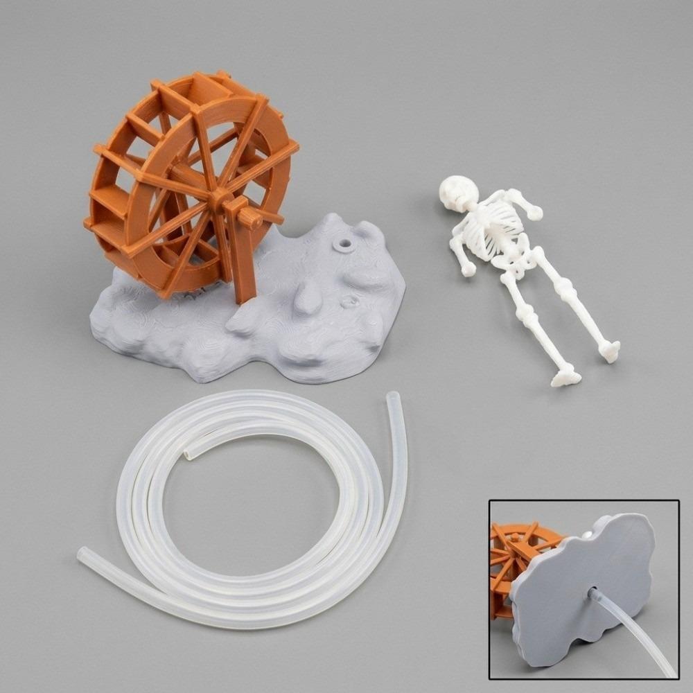 Lifelike The Dynamic Helmsman Easy Setup Animated Skeletons Statue  Aquariums Enthusiasts Skeleton Aquascap