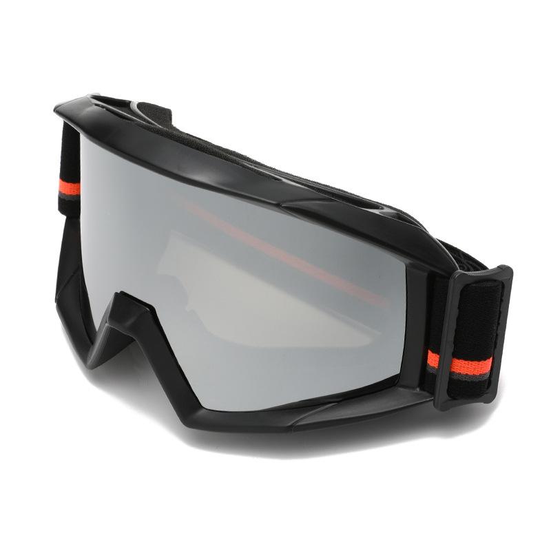 Anti-fog Mountaineering Ski Goggles with Mirror Box Outdoor Snow Wind Goggles