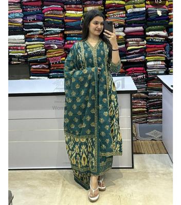 Women Designer Party Wear Salwar Suit Kurti Indian Bollywood Top Tunic Kurta Pant Dupatta Set