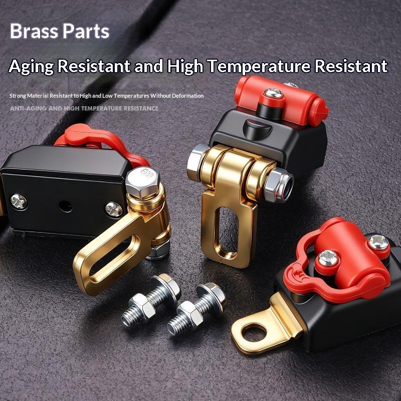Car Motorcycle Battery Power Isolator Switch 12V 24V Thickened Copper Anti Drain Protector for ATV Boat RV Modification