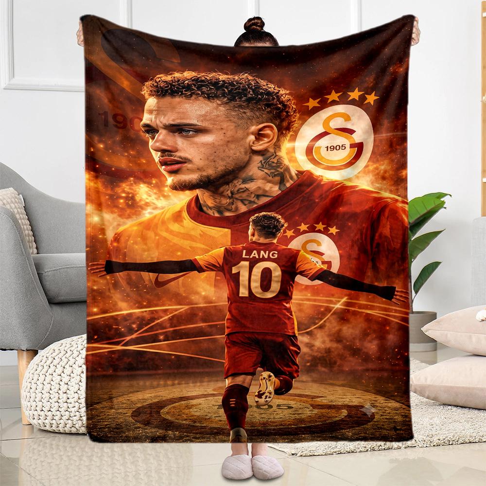 Galatasaray 199 Blanket Soft Warm Cozy Great for Bedding Sofa Picnics for All Occasions Digital Print Ideal Gift for Friends Family Couples Picnic