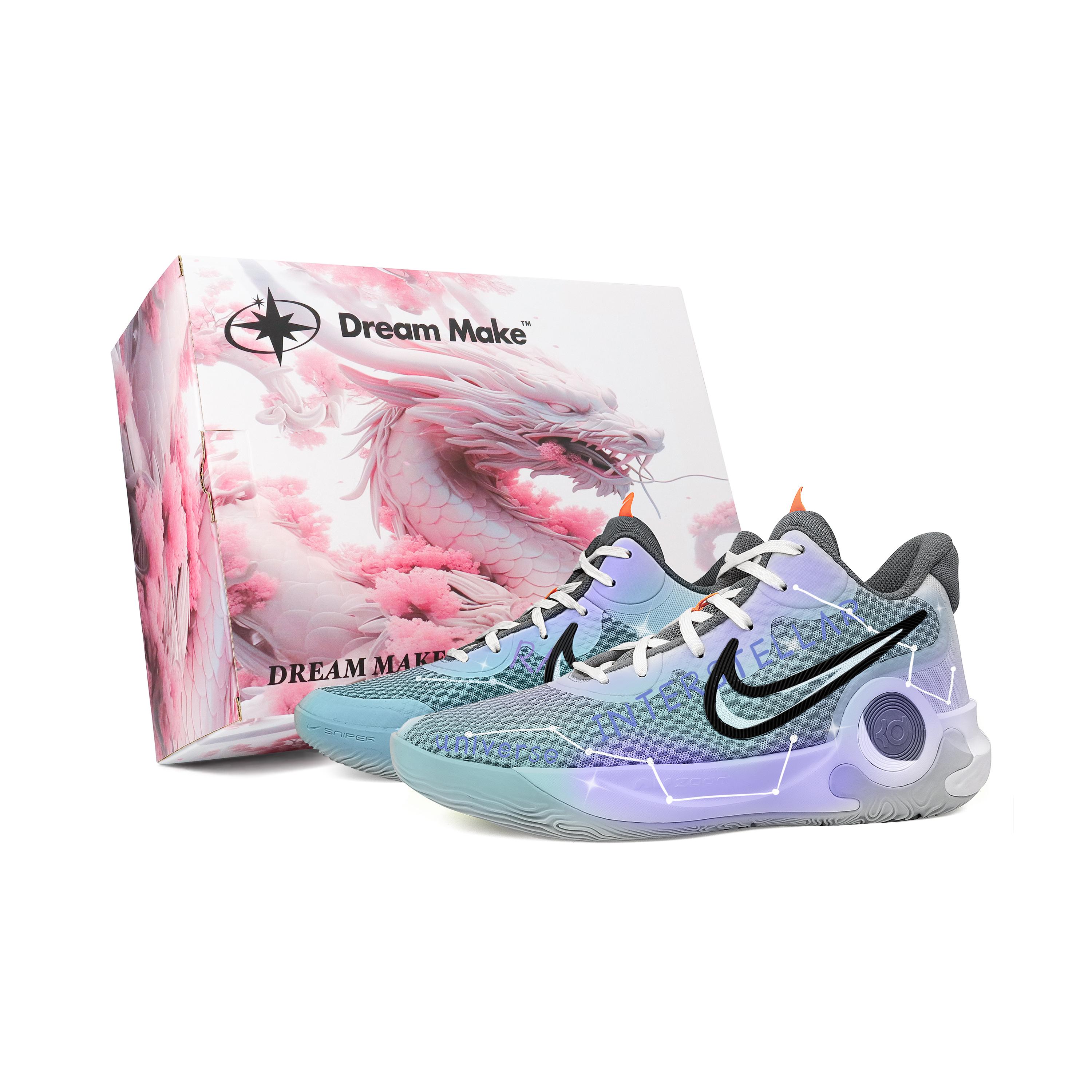 

Nike KD Trey 5 IX Slip Resistant Abrasion Resistant Low top Basketball Shoes Unisex Light Blue CW3402-011(Team683-) 40.5