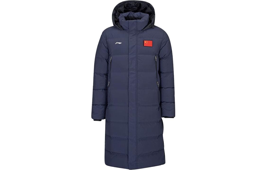 Li Ning Badminton Collection Down Jacket Men s Blue AYMS209-2 S