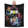 Покрывало для игры Dispatch Blanket Cover Invisigal Водяной Мальчик Шерстяное Пледовое Покрывало Декор для Путешествий на Самолете Ультрамягкое Теплое Покрывало на Кровать