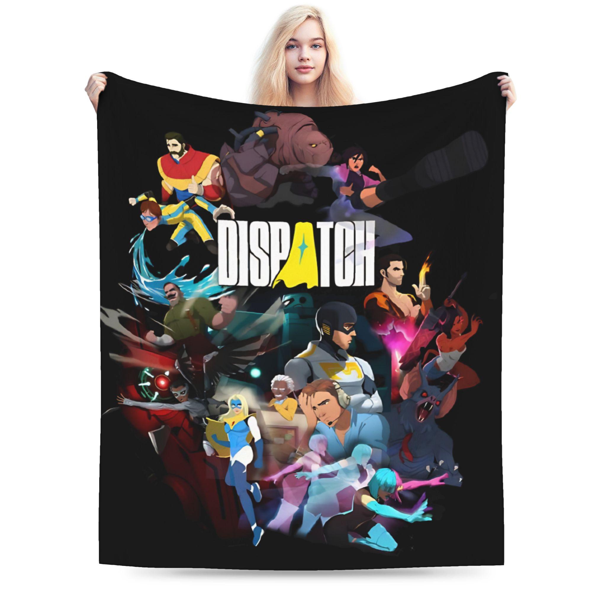 

Dispatch Game Blanket Cover Invisigal Waterboy Wool Throw Blanket Airplane Travel Decoration Ultra-Soft Warm Bedspreads 130x150cm