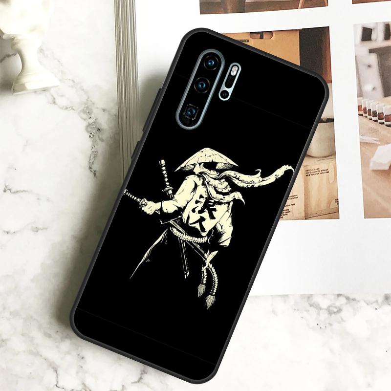 Samurai For Huawei Nova 12i 12s 11i 8i Y73 Y72 Y61 Y91 Y90 Y70 Y60 9 10 SE P30 P40 Lite P60 Pro Case