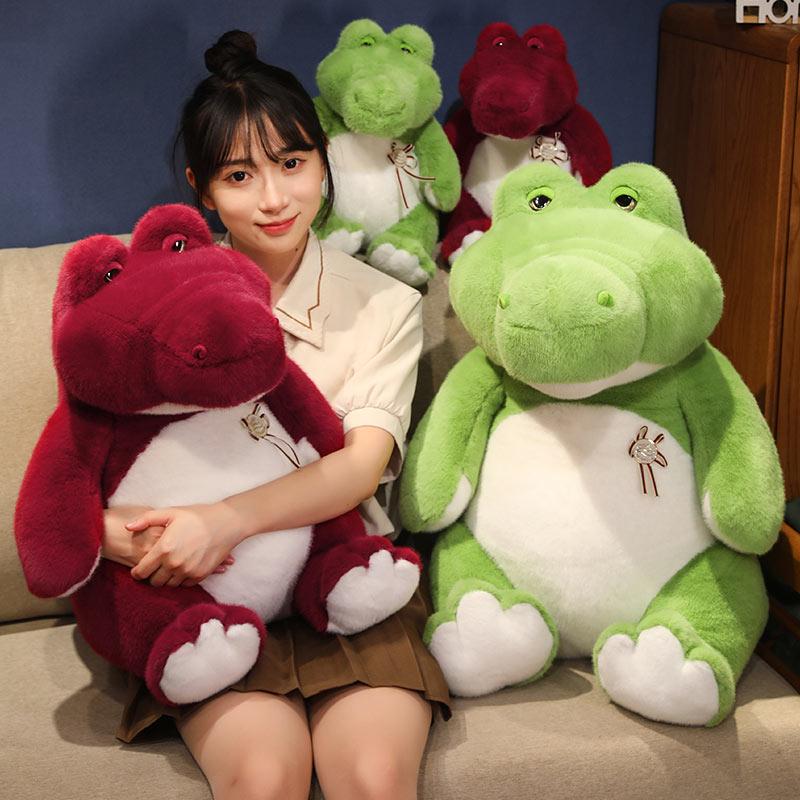 30-50Cm Crocodile Plush Toy Stuffed Animals Green Crocodile Throw Pillow Hug Cushion For Kids Boy Birthday