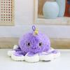 Plush Octopus Toy With Soft Short Plush And Pp Cotton Filling For Kids Gift