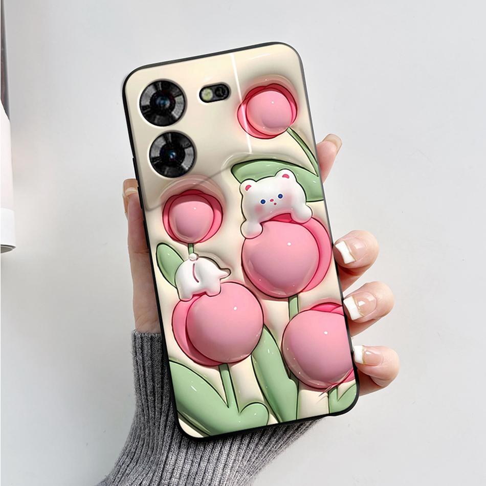 Soft Case For Tecno Pova 5 Pova5 LH7n Phone Cover Matte Liquid Silicone Marble Fundas Capa For Tecno Pova 5 pro 5Pro LH8n Bumper