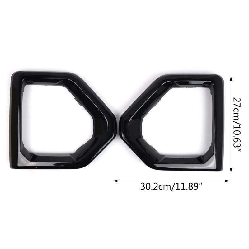 Portable 84176752 84176753 Replacement Front Fog Light Outer Bezel Cover Set Plastic Fog Light Cover Vehicle Accessories