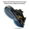 Men'S Rotating Button Safety Shoes Steel Toe Work Sneakers Indestructible Shoes Puncture-Proof Work Boots Air Cushion Men Boots