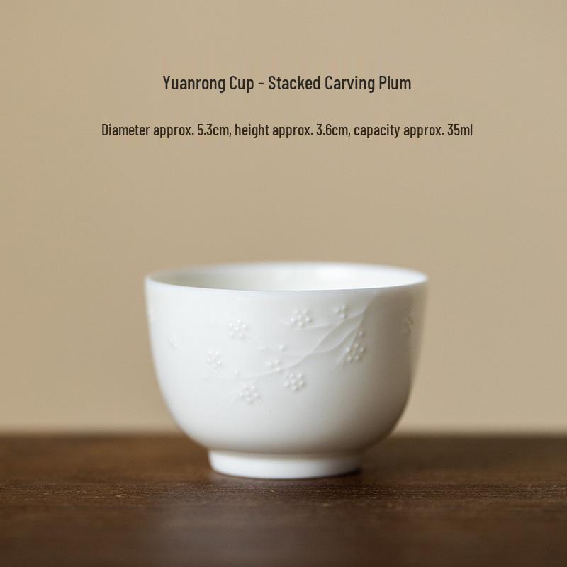 Sitaozhai Aroma Tea Tasting Cup - Single Ceramic Tea Ceremony Cup for Personal Use