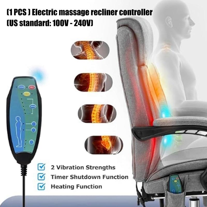Ensemble Moteur de Vibrations 100-240V Moteurs de Mouvement pour Massagers Massages de Matelas Multifonctionnels Avec Commande Facile à Utiliser