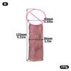 Chastity Cage with 13cm Silicone Dildo for Sissy New Metal Chastity Lock with Dildos Anti Cheating Sex Toys BDSM Male Sex Toys
