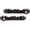 PIT66 Front Bumper Bracket Compatible With 2015-2017 Toyota Camry 2Pcs Left Driver And Right Passenger Side