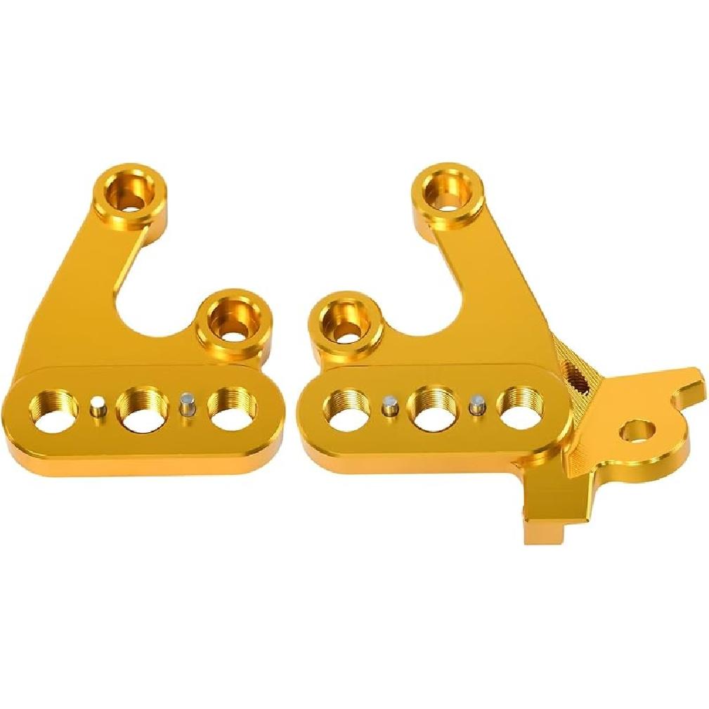 Pedal Mounting Bracket for Surron Light Bee X/S/X160/X260 Dirtbike Off-road Motorcycle Modified Sur-ron Parts (Black)