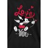 Disney Dětská/Dětská Mikina s kapucí Love You Mickey Mouse Kupid Valentýn