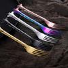304 stainless steel dessert spoon fork stirring spoon creative cartoon giraffe cake ice cream coffee spoon fork