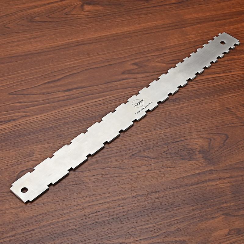 Guitar Notched Straight Edge, Guitar Neck Notched Straight Edge Luthiers String Action Ruler Gauge String Height Gauge
