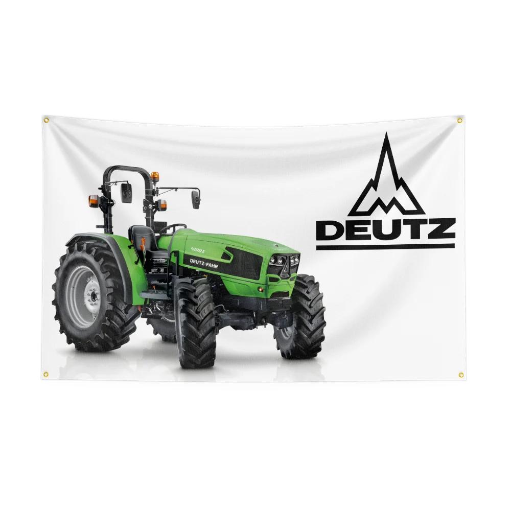 35ft DDeutz AGs Tractoren Vlag Polyester Digitaal Bedrukte Gereedschap Wandkleed Banner Gordijn Voor Decor B